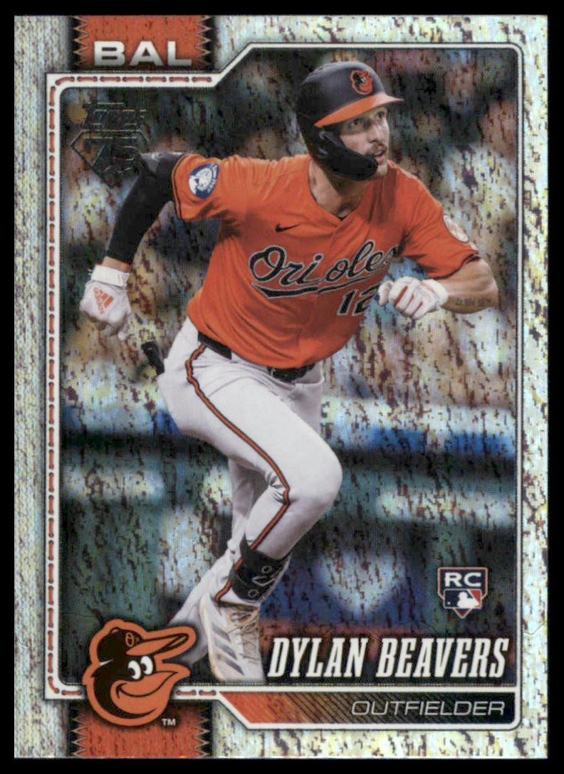 2026 Topps Series 1 - Holo Foil | Dylan Beavers #339 Baltimore Orioles