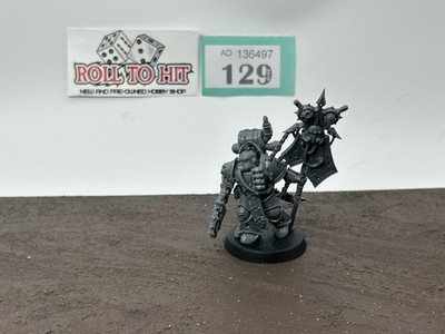 Warhammer 40k Deathguard Icon Bearer unbemalt 1x Plastikmodell