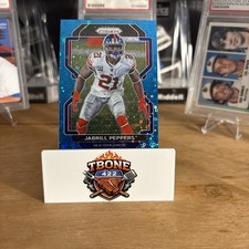2021 Panini Prizm Blue Disco Prizm Jabrill Peppers 73/79 #235