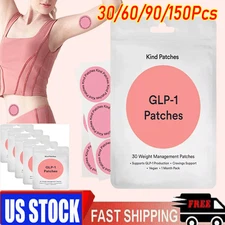 30~150PCS Weight-loss GLP-1 Patches Slimming Patches Weight Management Tools US