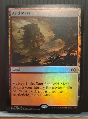 mtg ARID MESA FOIL NM Modern Horizons 2 244/303