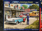 White Mountain Puzzles Lot of 4 Classic Cars/Trucks Ford Product 1000 Pieces USA — photo 3