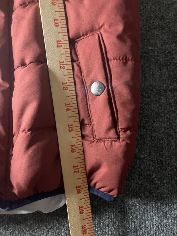 oshkosh kids vest size age 7 full zip vintage unisex puffer jacket sleeveless - Image 4 of 4