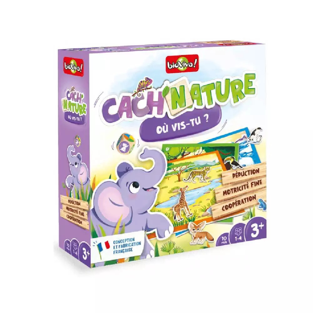 Jeu Cach'nature : résolvez la frustration des jeux trop complexes pour enfants