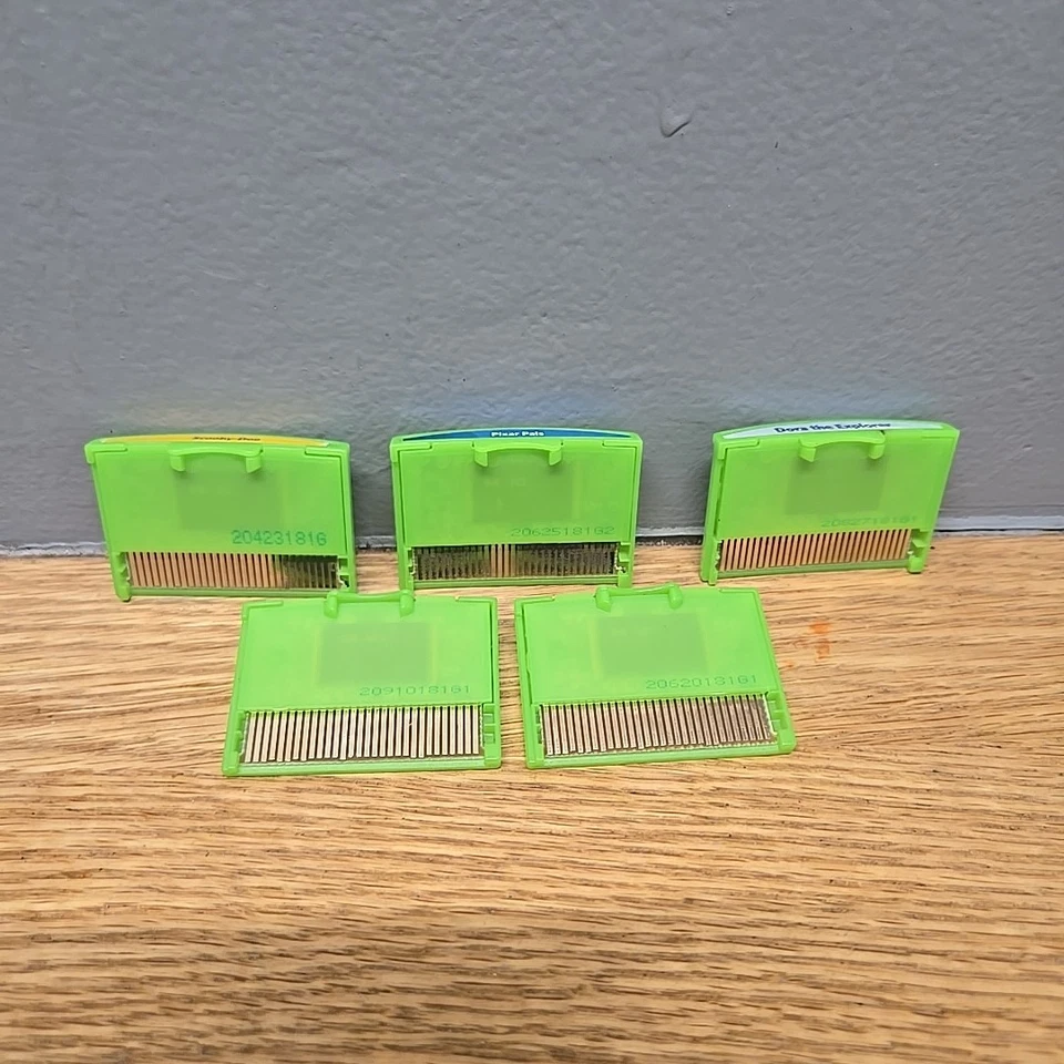 LeapPad Explorer Learning Games Dora, Scooby Doo, Art, Puzzled, Pixar  Lot Of 5 - Image 4 of 4