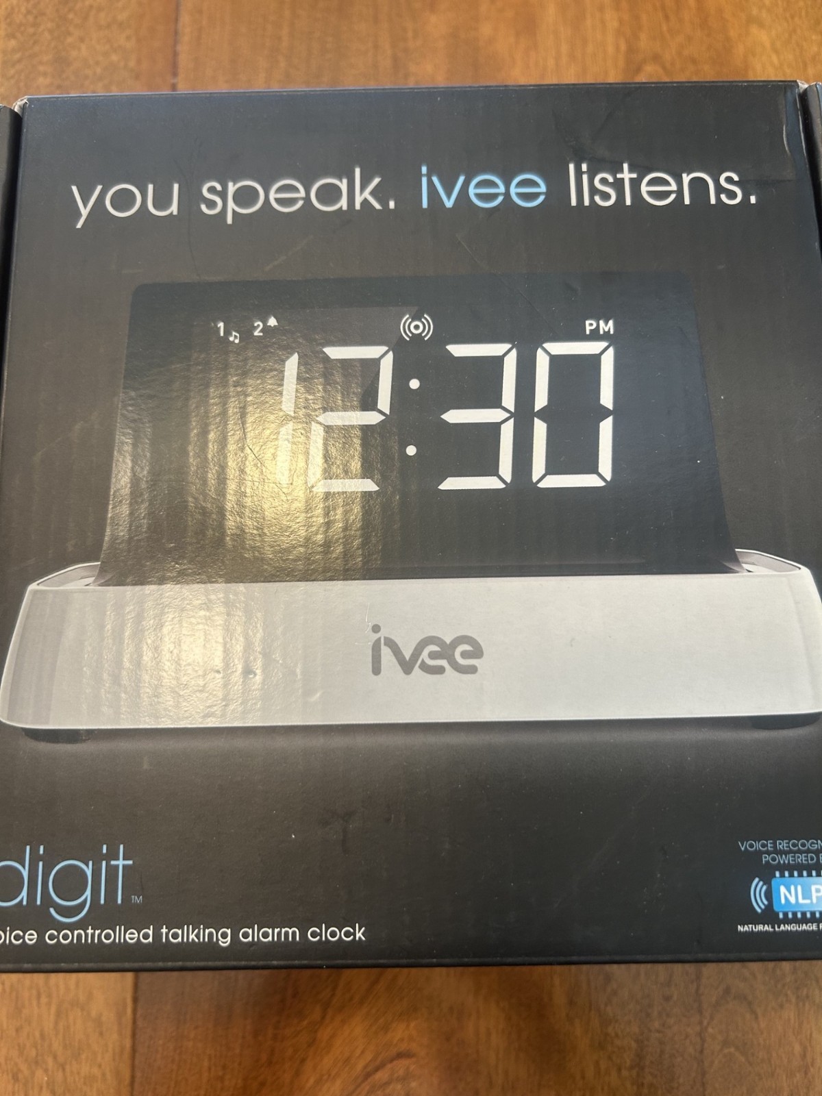 Ivee Digit Voice Controlled Talking Digital Alarm Clock
