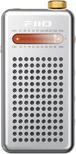FiiO RR13 Portable Pocket FM Radio 76-108MHz Rechargeable Speaker Antenna Silver