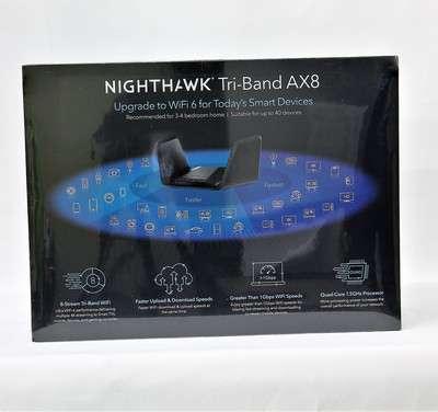 Netgear Nighthawk 8-Stream Tri-Band Wifi Router AX6600