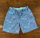 Peter Millar Seaside Collection Swim Trunks Mens L Lined Drawstring Island Print — photo 1