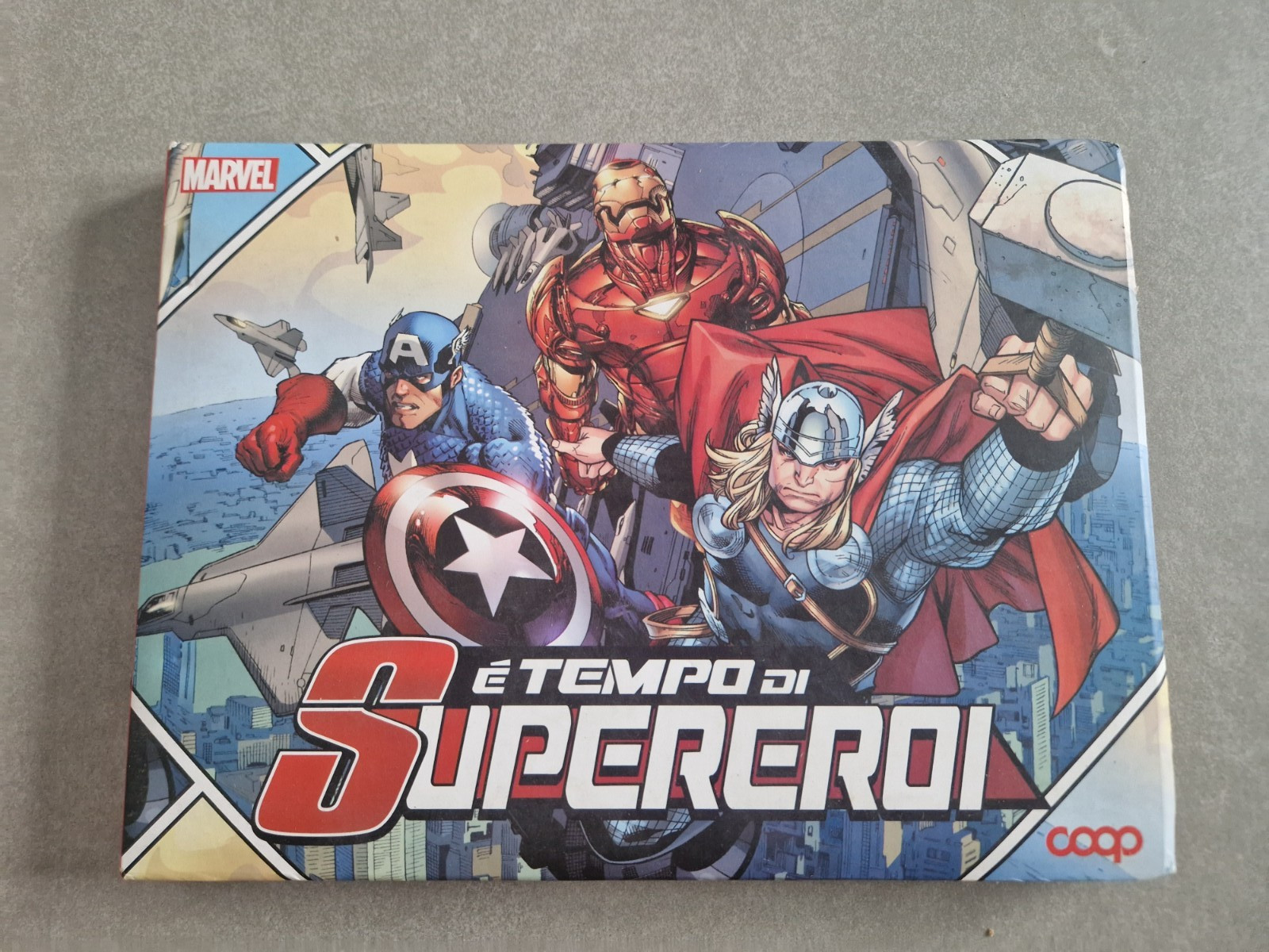 MARVEL È TEMPO DI SUPEREROI COOP 2013 – ALBUM COMPLETO 160 CARTE + POSTER