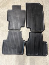 04-08 Acura Tl Oem All Weather Season Rubber Floor Mats Mat Black 04-08 Acura Tl Oem All Weather Season Rubber Floor Mats Mat Black