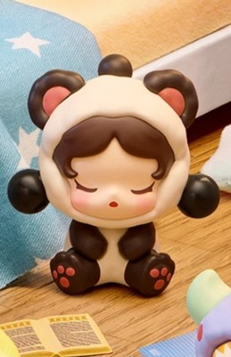 その他 popmart POPBEAN Skullpanda - Laying Down Pop Bean Series - Pop Mart