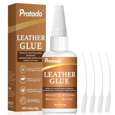 Leather Glue 35g Heavy Duty Super Strong Clear Waterproof Flexible Adhesive