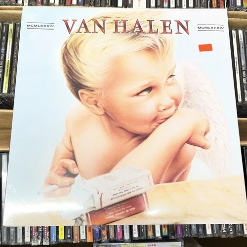 VAN HALEN 1984 WALMART w/ BACKSTAGE PASS REPLICA VINYL RECORD LP  NEW SEALED