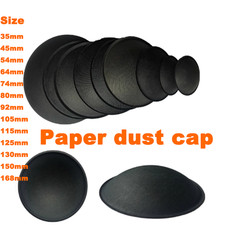 35mm-168mm Various sizes Subwoofer Dome Paper Dust Cap Cover For Speaker