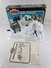 Star Wars Hoth Imperial Attack Base Playset w  Box Papers Vintage 1980 Kenner