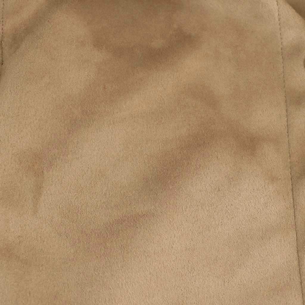 ZARA BASIC Collarless Jacket USA M Mocha Brown /C… - image 8