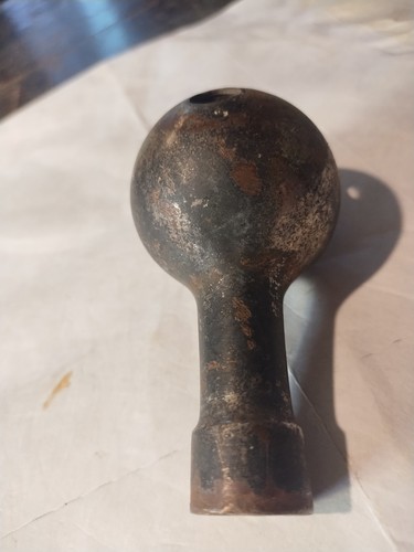Vintage Small American Flag Pole Five 5 Way Cast Brass Holder Bracket Mount