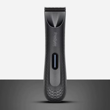 Electric Body Hair Trimmer for Men Waterproof Groomer Replaceable Ceramic Blade