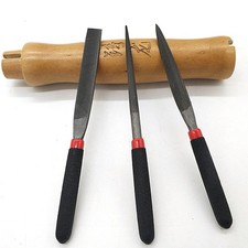 Stone For Hardened Steel File Model Making 118mm For Stone Glass Craft Flat File