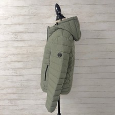 Las mejores ofertas en Chaqueta Acolchada verde sólido abrigos