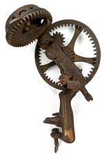 Antique 1880s Cast Iron Apple Pealer Penn Hardware Co Perfect Parer Made In USA Antique 1880s Cast Iron Apple Pealer Penn Hardware Co Perfect Parer Made In USA