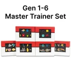 Pokemon Cartoon Anime All 8 Kanto Gym Badges Gen. 1-6 for Cosplay