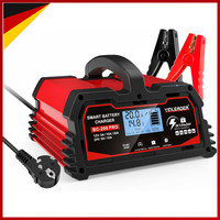 Autobatterie LadegeräT 20A 12V 24V Intelligentes ErhaltungsladegeräT Mit Lcd