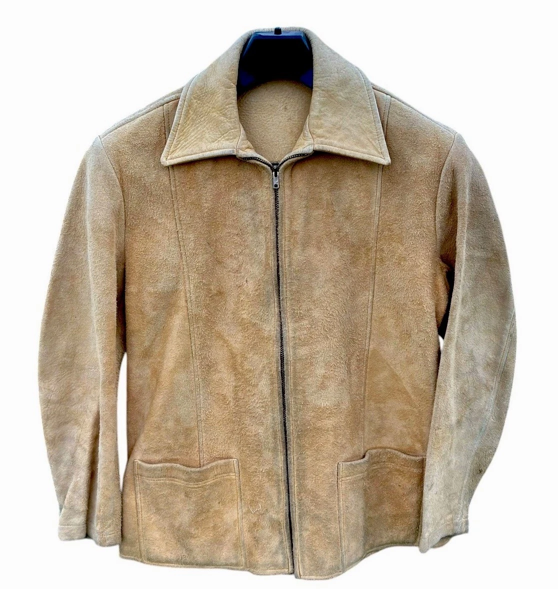 Suede Original 1950s Vintage Outerwear Coats & Jackets for Men for
