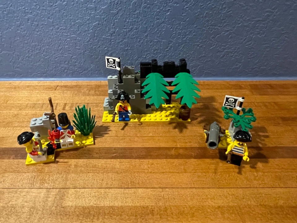 Lego - Piratas - 1729 - Barnacle Bay Value Pack - 100% Completo - Instrucciones Foto 2 de 4