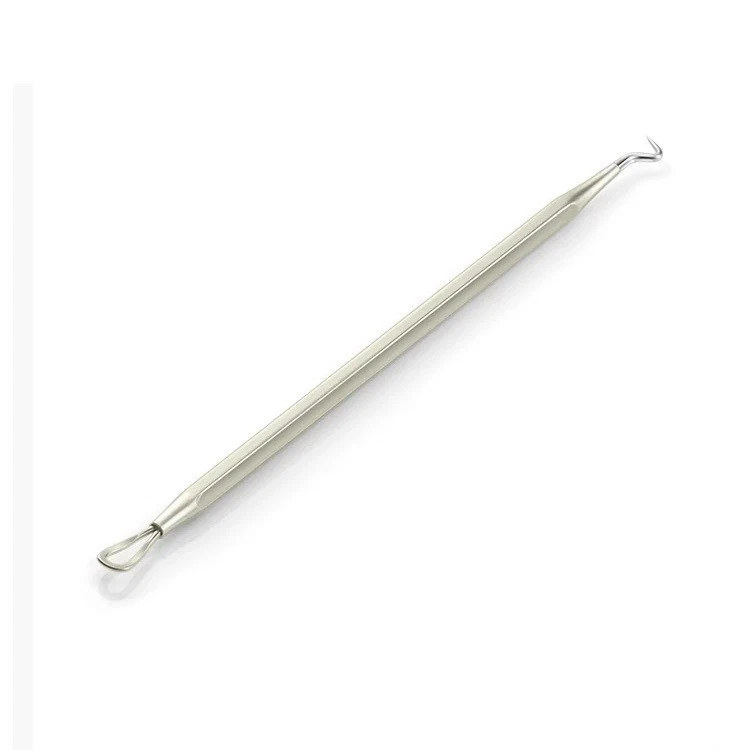 Zit Remover Sharp Blackhead Pimple Acne Skin Care Needle Hook Pick Pointed Metal - Image 2 of 4