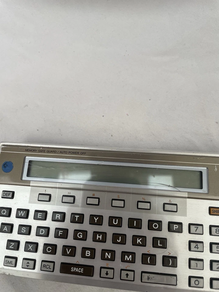 Vintage Sharp PC 1500 Pocket Computer with Module CE-161 - Image 3 of 4
