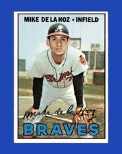 1967 Topps Set-Break #372 Mike De La Hoz EX-EXMINT *GMCARDS*