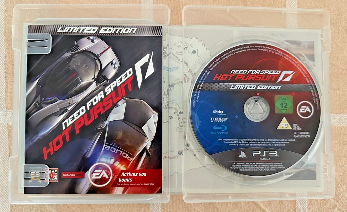 Need for Speed Hot Pursuit Limited Ed . Sony Playstation 3 PS3 CIB