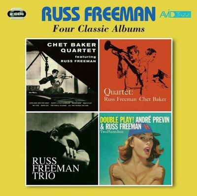 Russ Freeman Four Classic Albums 2-CD NEW SEALED 2015 Remastered Jazz