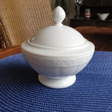 V&B CAMEO WEISS  Zuckerdose 2tlg.  VILLEROY&BOCH