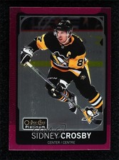2021-22 O-Pee-Chee Platinum Preview Matte Pink 29/99 Sidney Crosby #P-SC 0c3