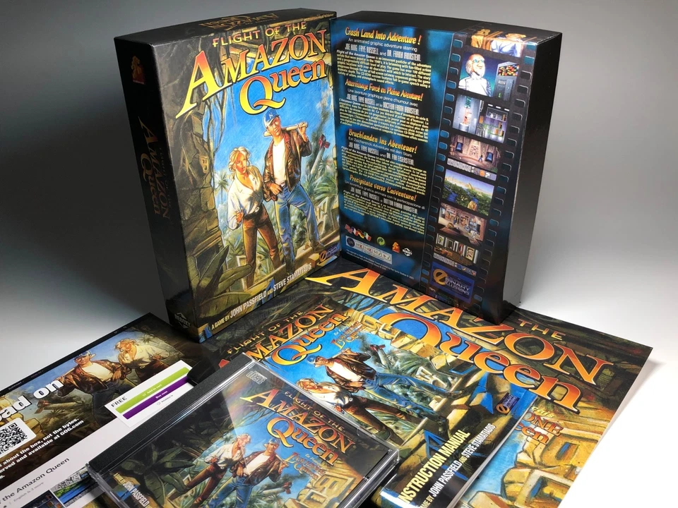 Flight of the Amazon Queen [PC] LIZENZIERT Big Box Collector's Edition - OHNE MEDIEN