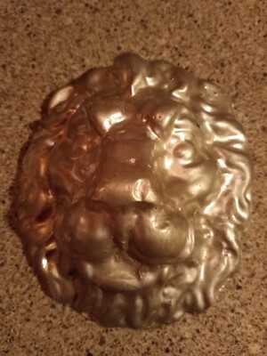 Lion Head/Face Mold-Plastic Mold For Concrete? Plaster, concrete mold? 4.5''x3.5''