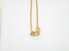 Genuine 14k Yellow Gold round Snake chain 16" and 18" long - Made in Italy