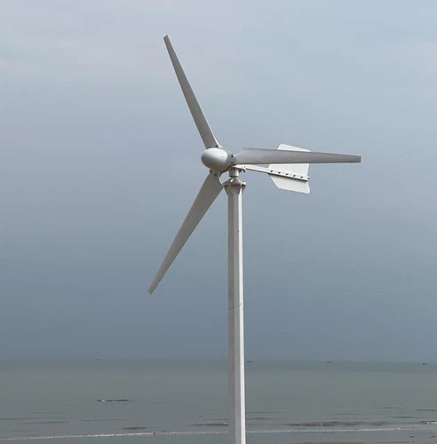 10000W 3Blades Windkraftanlage 120V 220V 380V On Grid 3-Phasen Windkraftgenerator - Bild 1 von 23