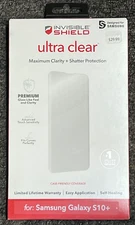 ZAGG INVISIBLESHIELD Ultra Clear Screen Protector for Samsung Galaxy S10+