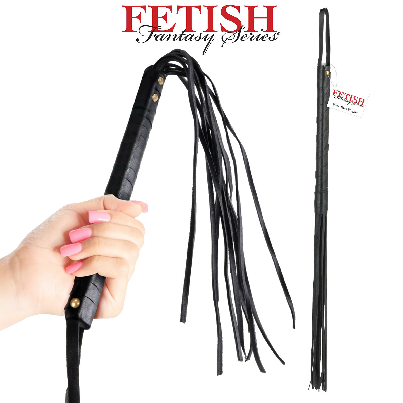 Fetish Fantasy First Time Flogger BDSM Whip Bondage Toys Beginner Cat O Nine