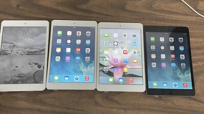 4 Apple iPad Mini MD531LL/A White Dual Core Wi-Fi 16 GB 7.9 in Tablet