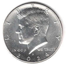 2024-P JFK Kennedy Half Dollar Choice GEM BRILLIANT UNCIRCULATED - FREE SHIPPING