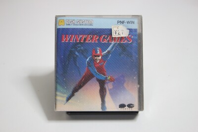 Winter Games Nintendo Famicom Disk System 1987 Japan/ Unopened/ Minty!