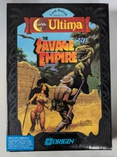 Worlds of Ultima: The Savage Empire IBM/PC w/Magazine, Map & Clue Book 5.25”