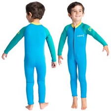 Muta a vapore C-Skins bambino C-KID - ciano/verde/giallo aurora / 1 anno