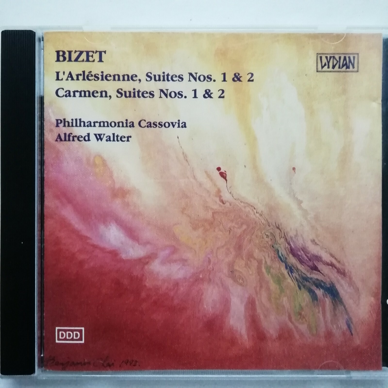 Bizet: L'Arlesienne & Carmen Suites / Walter / Lydian CD 18073