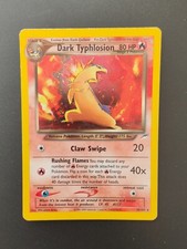 POKÉMON NEO DESTINY UNLIMITED DARK TYPHLOSION HOLO 10/105 LP ENG